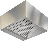 Зонт вытяжной коробчатый Restoinox ЗВПК-22/08