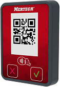 Терминал оплаты СБП Mertech Mini с NFC (серый/красный)