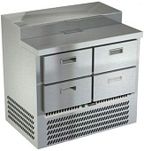 Стол холодильный для пиццы Техно-ТТ СПН/П-127/04-1007