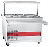 Прилавок-витрина Abat ПВВ(Н)-70ПМ-НШ