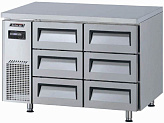 Стол холодильный Turbo air KUR12-3D-6 600 мм