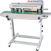 Роликовый конвейерный запайщик Hualian FRBM-810III на консоли