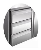 Комплект ящиков Cooleq для стола серии GN (3 шт)