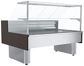 Витрина холодильная Carboma GC110 SM 1,5-1-1 (ВХС-1,5 GC110) (статика, выносной агрегат)