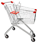 Тележка покупательская Корбис STE150-BX-MALL