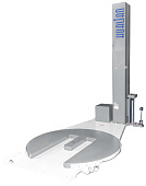 Паллетоупаковщик Hualian HL-1650EF Economical с E-платформой с механическим натяжением