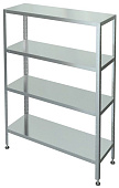Стеллаж кухонный Марихолодмаш С-4-0,3/1,5/1,8