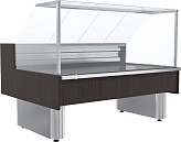 Витрина морозильная Carboma GC110 SL 1,25-1-1 (ВХСн-1,25 GC110) (статика, выносной агрегат)