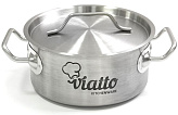 Кастрюля из нержавеющей стали VIATTO 101612 (D=140 мм, 1.3 л)