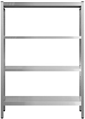 Стеллаж кухонный Luxstahl СУ-1800х1500х440