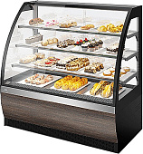 Витрина кондитерская Chilz VETE OFT 90 серый, венге мали