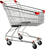 Тележка покупательская Корбис STA080-XX Budget