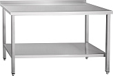 Стол производственный Abat СПРП-7-4 каркас из нерж. стали, с полкой