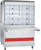 Прилавок-витрина тепловой Abat ПВТ-70КМ кашир.