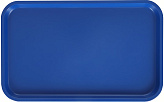 Поднос увеличенный Luxstahl 530х330 мм синий