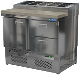 Стол холодильный для пиццы КАМИК СОП-121073Н