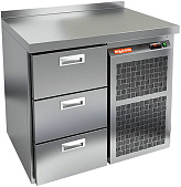 Стол холодильный HICOLD GN 3 BR2 TN