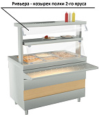 Козырек ATESY для полки 2-го яруса (1000 мм) 298084