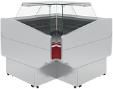 Витрина холодильная Carboma G120 VM-6 (цвет по схеме) (внутренний угол, динамика)