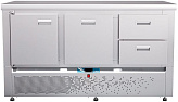Стол холодильный среднетемпературный Abat СХС-70Н-02 (дверь, ящики 1/2, ящик 1) без борта
