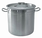 Кастрюля-котел с крышкой 36 л, нержавейка 18/8, индукция, P.L. Proff Cuisine (D=360 мм, 36 л)