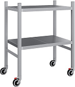 Стеллаж-тележка мобильный POLAIR LOAD.ME.MOBILE INOX МI09.2.40.09 400х900х900 мм
