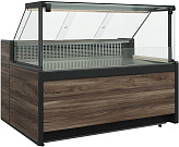 Витрина холодильная Carboma GC111 SL 1,25-1 1008 (статика, газлифт, без боковин)