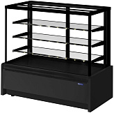 Витрина кондитерская KAYMAN K-ВК-1300 квадро черный