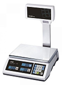Торговые весы CAS ER JR-6CBU белые