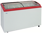 Ларь морозильный Italfrost CF500C (6 корзин, красный)